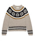 The Snowflake Fairisle Pullover - Oat